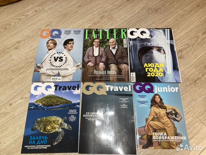 Журналы GQ, Tatler, Forbes, Glamour