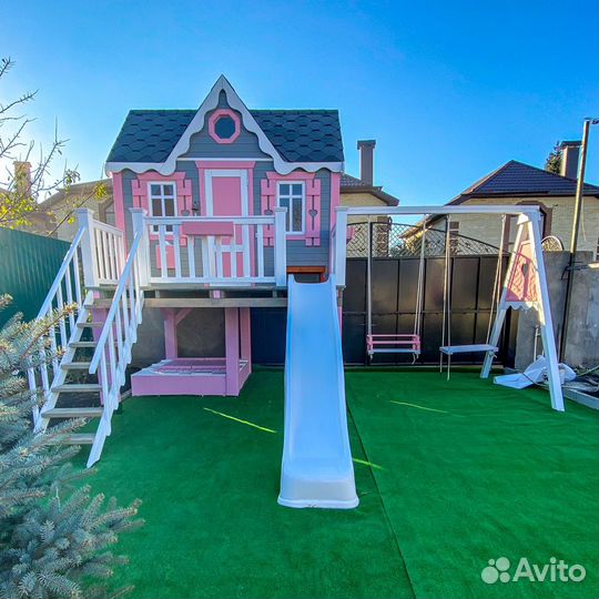 Детский домик на дачу. Домики для детей. домик из