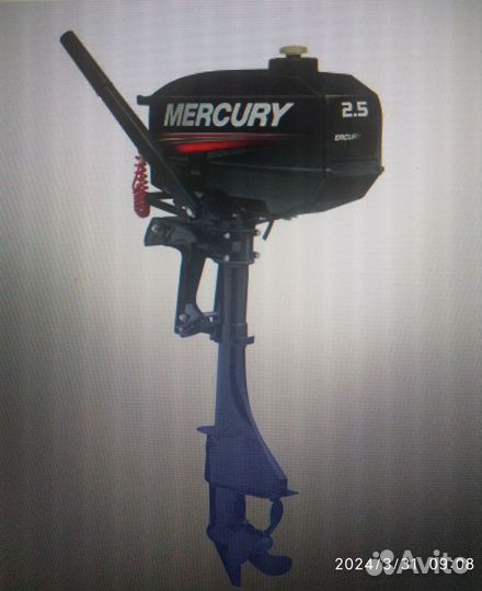 Мотор лодочный mercury