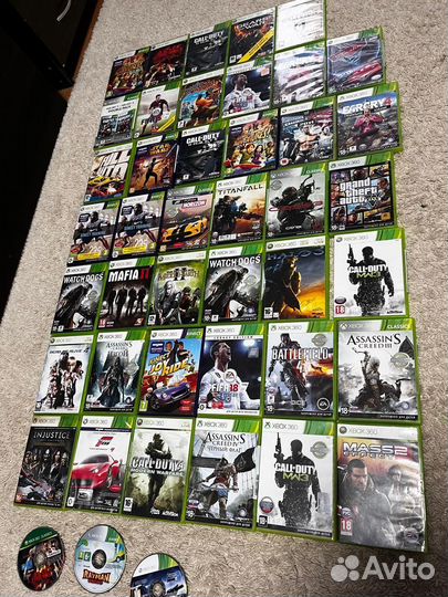 Игры на xbox 360,PS:2, 3,4.и другое