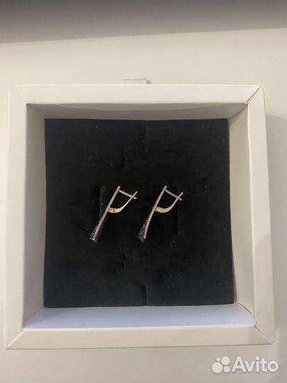 Серьги серебро 925
