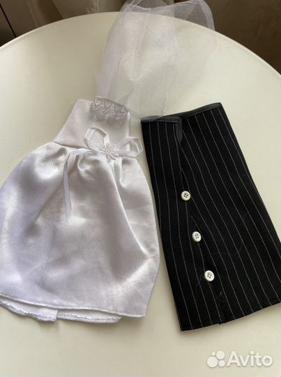 Свадебные аксессуары набор для шампанского