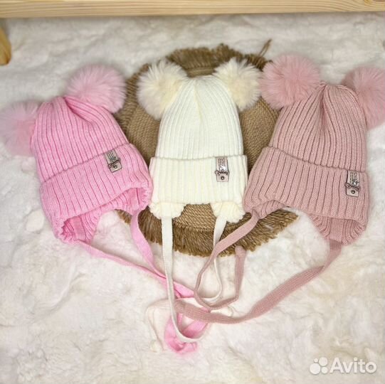 Шапка зимняя для девочки