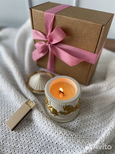 Шкатулка из гипса