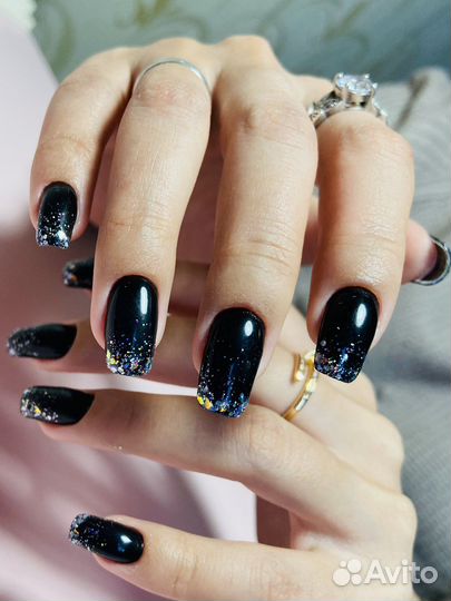 Маникюр и педикюр с покрытием гель лака