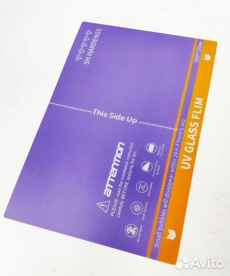 Гидрогелевое броне покрытие с uv клеем