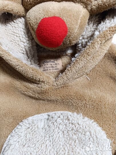 Свитер детский новогодний 80 86