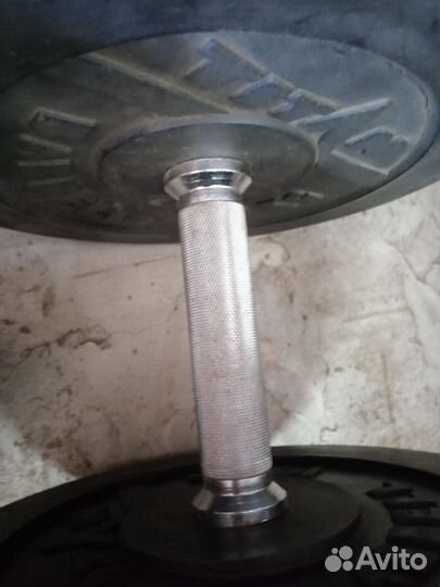 Гантели разборные barbell titan 60кг (2*30) новые