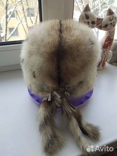 Шапка норковая женская