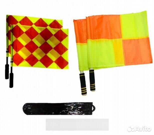 Флажки судейские 35*35см 8075