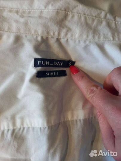 Рубашка белая подростковая