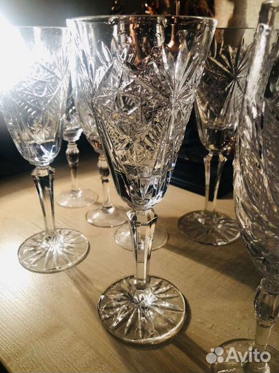 Хрустальные фужеры