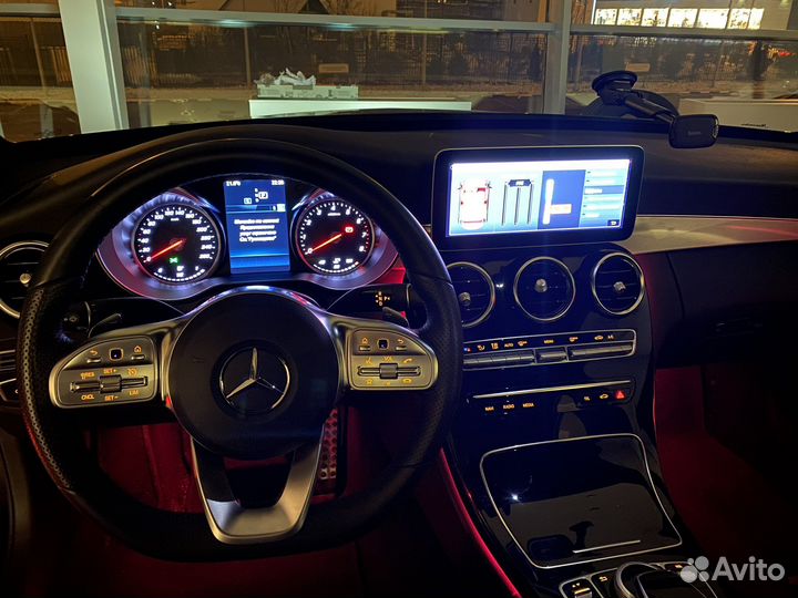 Подсветка салона w205 x253 C GLC