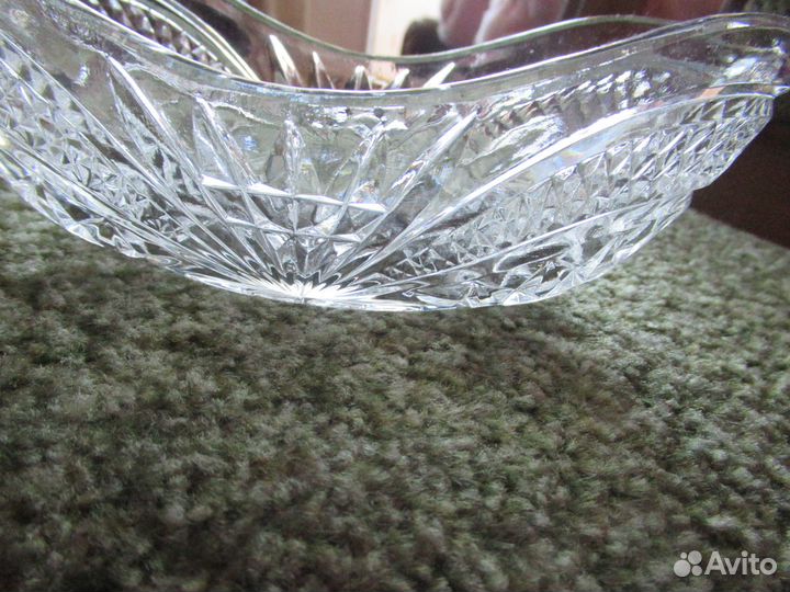 Хрустальные стаканы, салатники, стопки и др