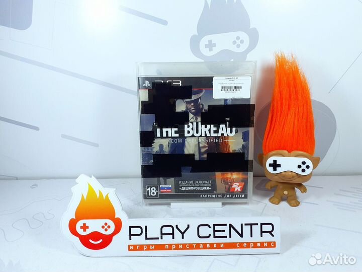 Диск для PS3 Bureau xcom Declassified б/у