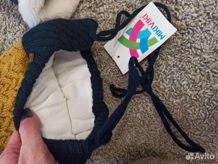 Шапка зимняя детская