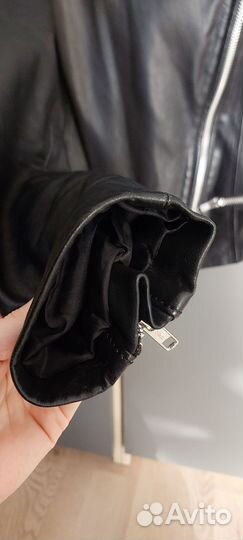 Куртка кожаная Mango xs