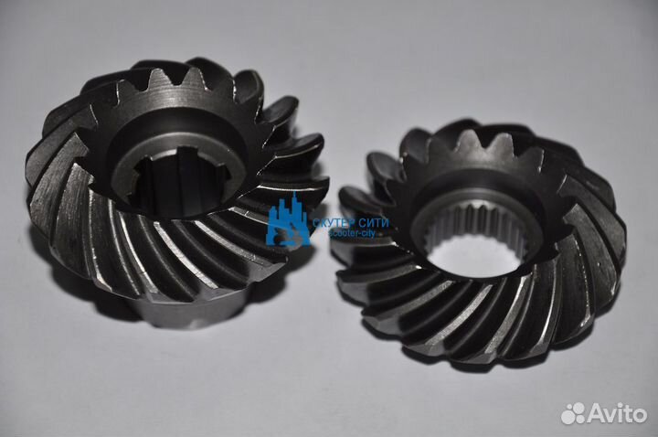 Шестерня кпп коническая (пара) Stels ATV-500 Kazum