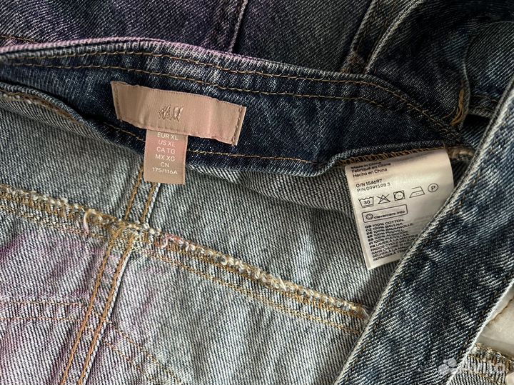 Джинсовый сарафан H&M xl