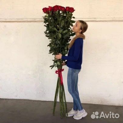 Гигантские розы