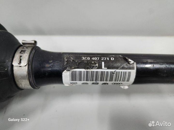 Привод передний левый Volkswagen Passat B6 BVY