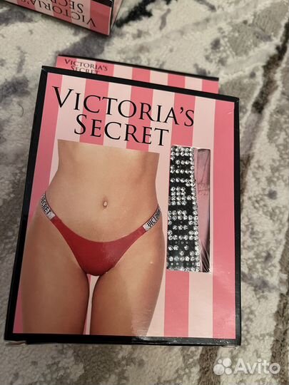 Victoria secret трусы со стразами