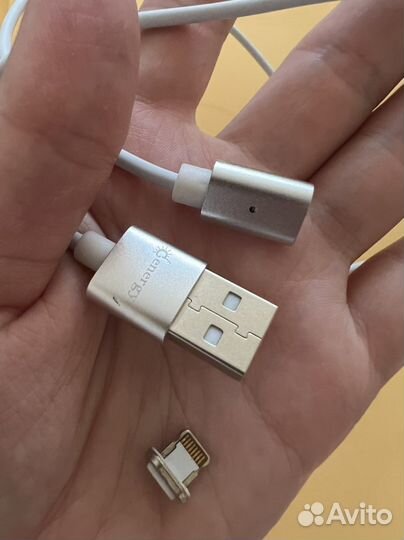 Магнитный кабель lightning