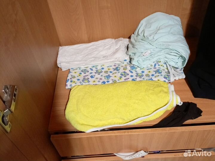 Детское постельное белье, наматрасник, полотенце