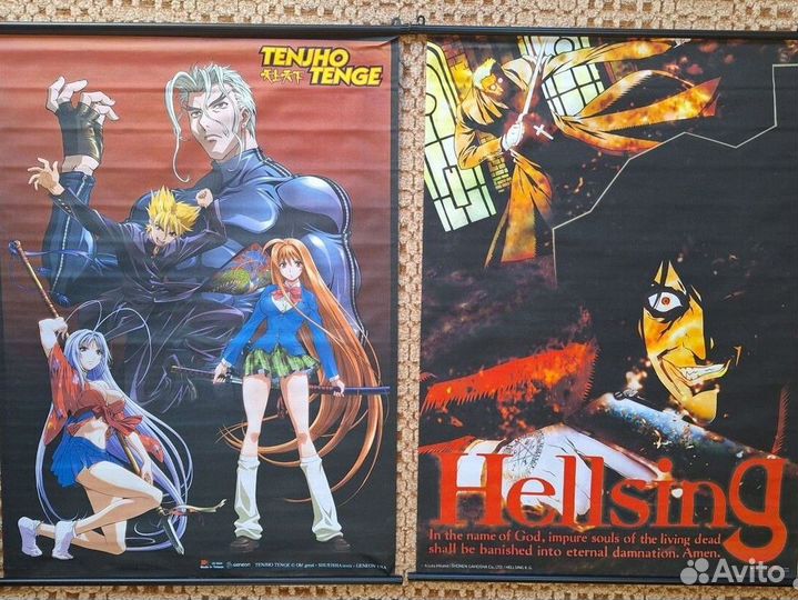 Хеллсинг Hellsing Тендзё Тэнге Tenjo Tenge постеры