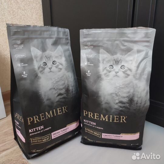 Корм для кошек и котят. Premier корм