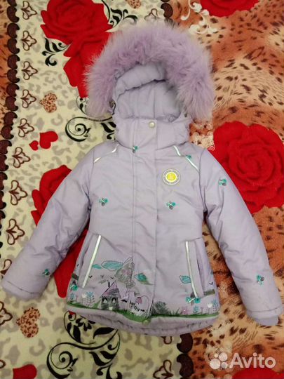 Зимний костюм для девочки