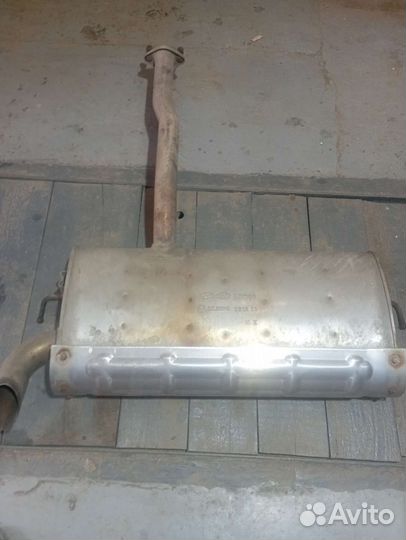 Глушитель на kia sportage 3