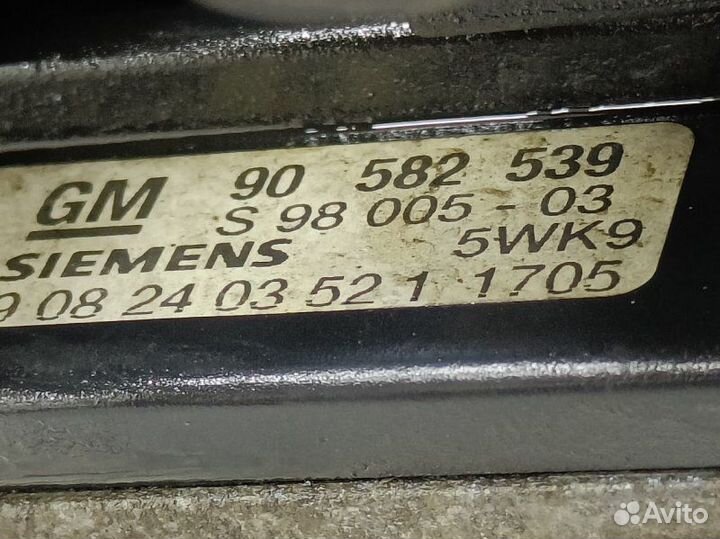 Блок управления двс Opel Zafira A 1.8 X18XE 2005