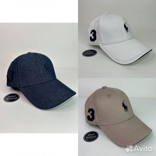 Кепка / бейсболка Polo Ralph Lauren синяя