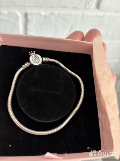 Серебрянный браслет pandora