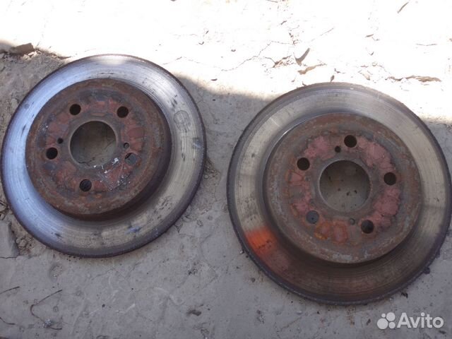 Приус 30 диски тормозные задние оригинал 2013