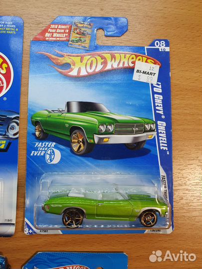 Hot Wheels старые выпуски