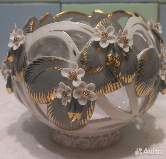 Конфетница ручная работа