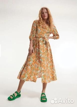 Платье новое с биркой вискоза 100