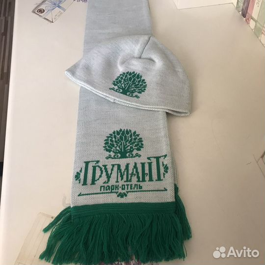 Комплект шапка и шарф