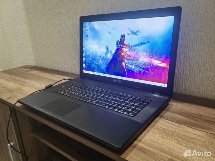 Asus 17.3 / i3 / 8гб / SSD 256 / Nvidia 2 гб