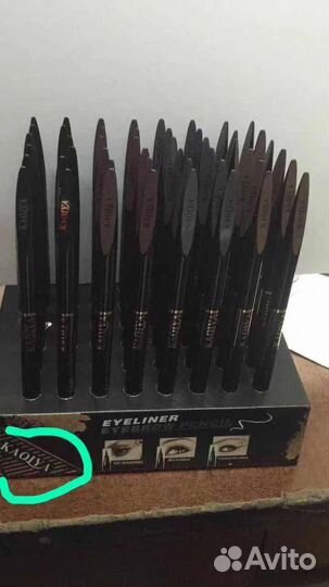 Подводка черная для глаз