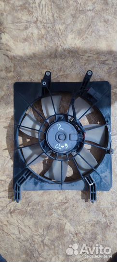 Диффузор радиатора Honda accord 7