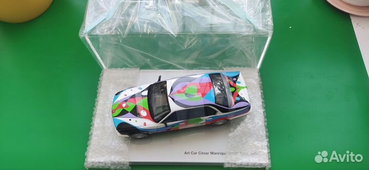 1:18 BMW 730i E32 Art Car by Manrique