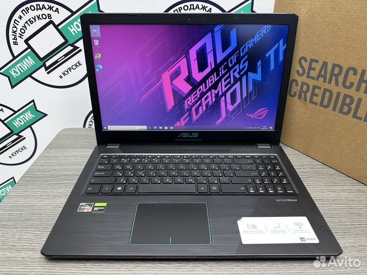 Мощный Asus TUF 8 ядер 8Gb DDR4 GTX1050 SSD+1000