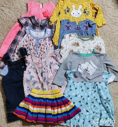 Платье для девочки, с 0 до 2х лет