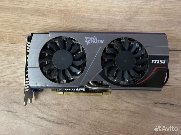 Видеокарта MSI GTX 560 Ti (1gb)