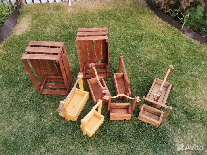 Ящики декоративные