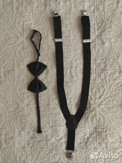 Подтяжки и бабочка детские