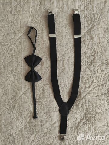 Подтяжки и бабочка детские